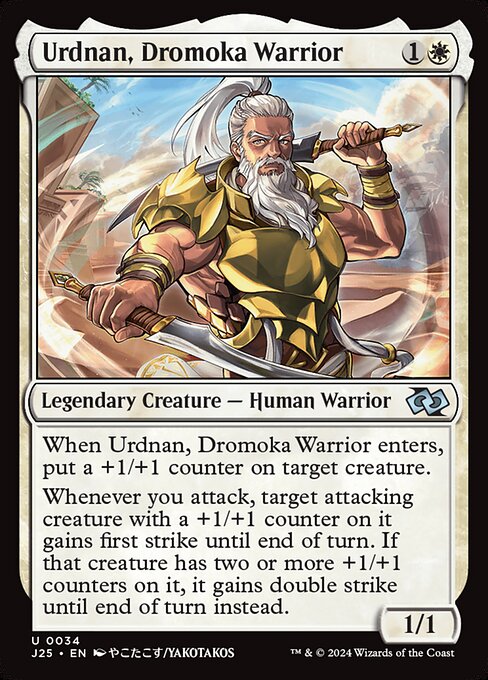 Urdnan, Dromoka Warrior (34) [Foundations Jumpstart]
