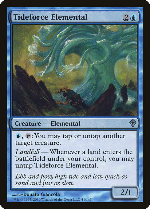 Tideforce Elemental (41) [Worldwake]