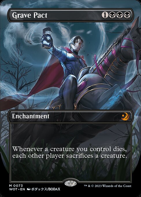 Grave Pact (73) [Wilds of Eldraine: Enchanting Tales] [Borderless]