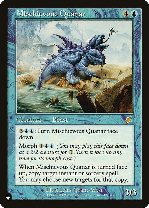 Mischievous Quanar (SCG-42) [The List]