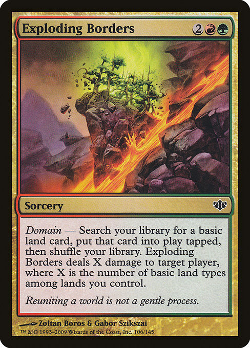 Exploding Borders (106) [Conflux]