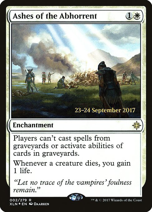Ashes of the Abhorrent (2s) [Ixalan Promos]