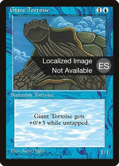 Giant Tortoise (76) [Fourth Edition Foreign Black Border]