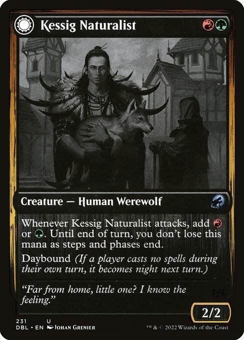 Kessig Naturalist // Lord of the Ulvenwald (231) [Innistrad: Double Feature]