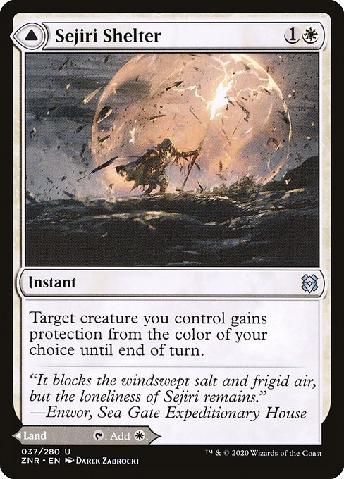 Sejiri Shelter // Sejiri Glacier (37) [Zendikar Rising]