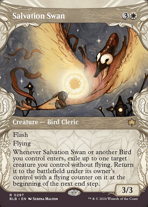 Salvation Swan (297) [Bloomburrow]