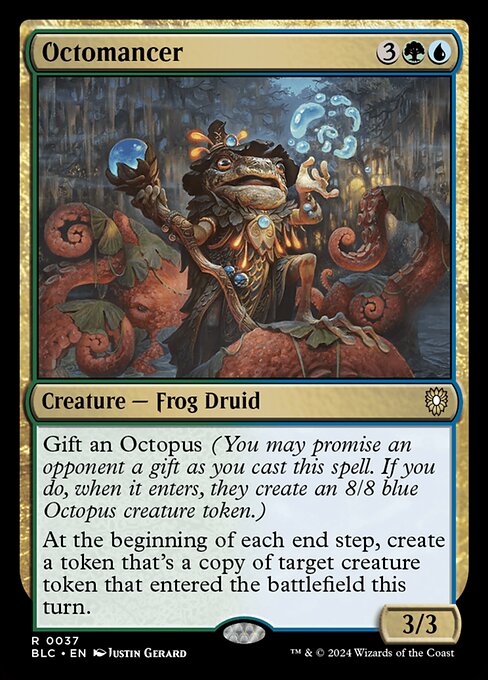Octomancer (37) [Bloomburrow Commander]