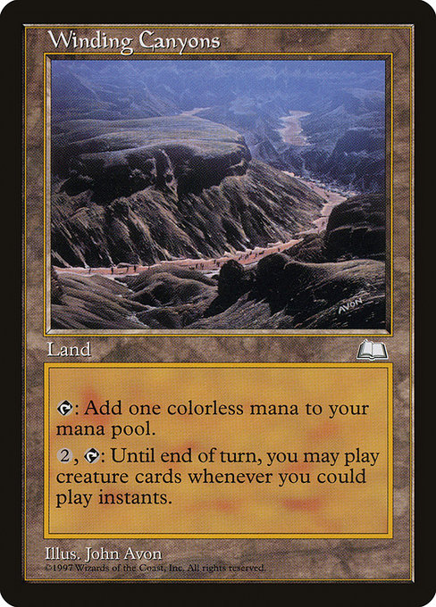 Winding Canyons (167) [Weatherlight]