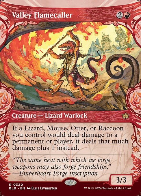 Valley Flamecaller (320) [Bloomburrow]