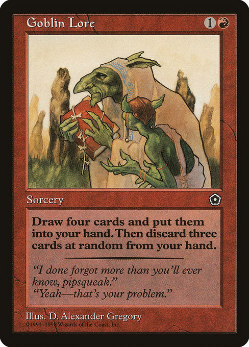 Goblin Lore (99) [Portal Second Age]