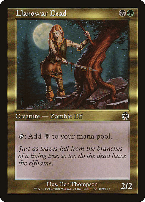 Llanowar Dead (109) [Apocalypse]
