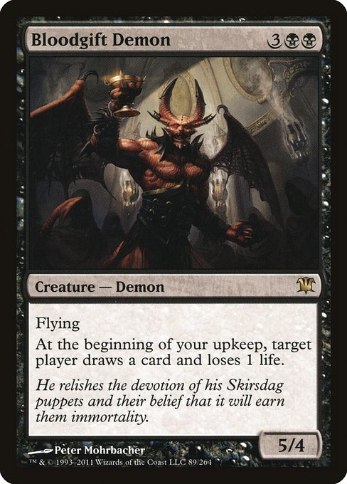 Bloodgift Demon (89) [Innistrad]