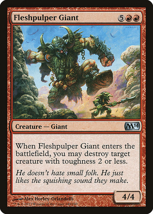 Fleshpulper Giant (140) [Magic 2014]
