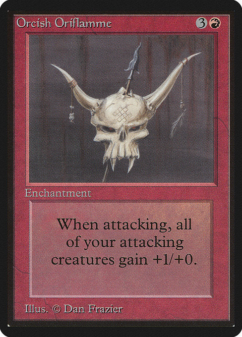 Orcish Oriflamme (167) [Limited Edition Beta]