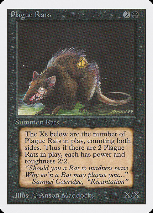 Plague Rats (122) [Unlimited Edition]