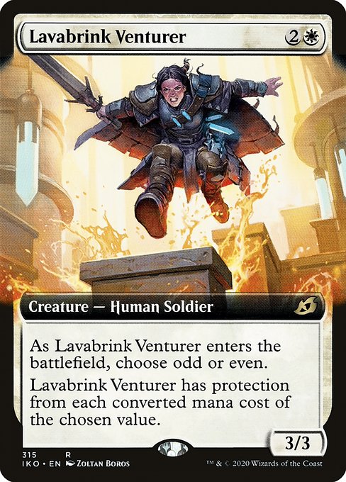 Lavabrink Venturer (315) [Ikoria: Lair of Behemoths] [Extended Art]