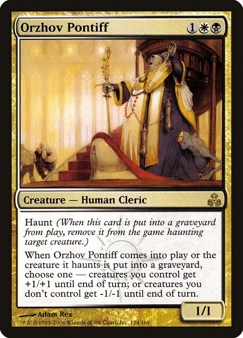 Orzhov Pontiff (124) [Guildpact]
