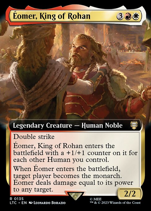 Éomer, King of Rohan (135) [Tales of Middle-earth Commander] [Extended Art]