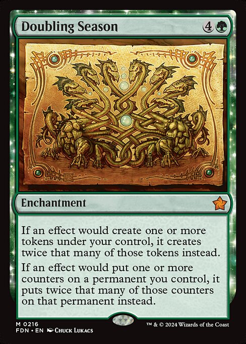 Doubling Season (216) [Foundations]