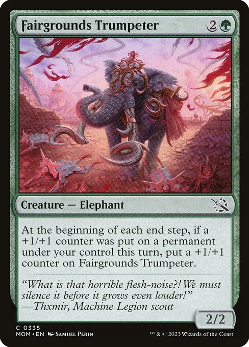 Fairgrounds Trumpeter (335) [March of the Machine]