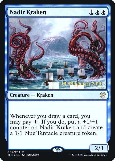 Nadir Kraken (55s) [Theros Beyond Death Promos]