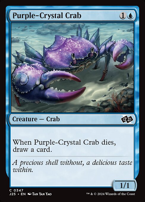 Purple-Crystal Crab (347) [Foundations Jumpstart]