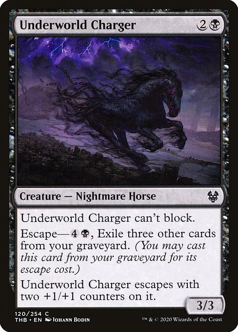 Underworld Charger (120) [Theros Beyond Death]