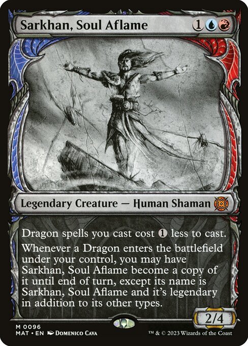 Sarkhan, Soul Aflame (96) [March of the Machine: The Aftermath] [Showcase]