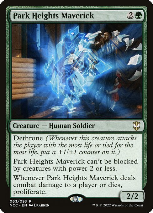 Park Heights Maverick (63) [New Capenna Commander]
