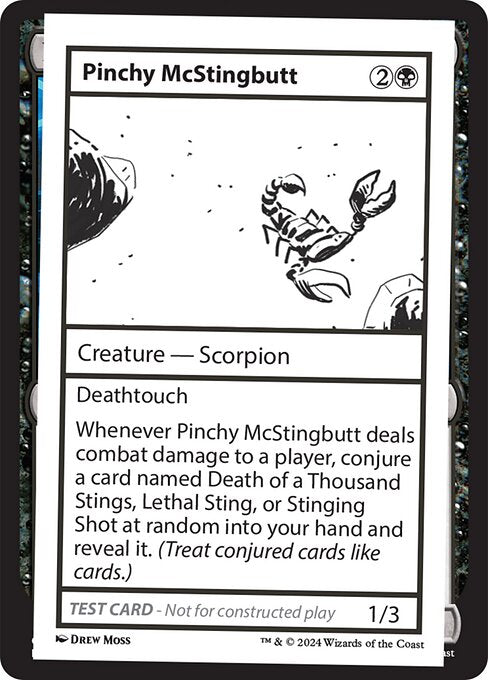 Pinchy McStingbutt (999-PMSB) [Mystery Booster 2]