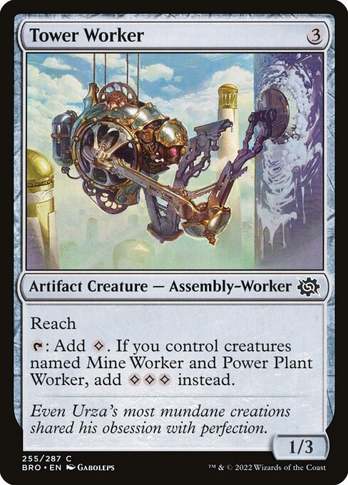 Tower Worker (255) [The Brothers' War]