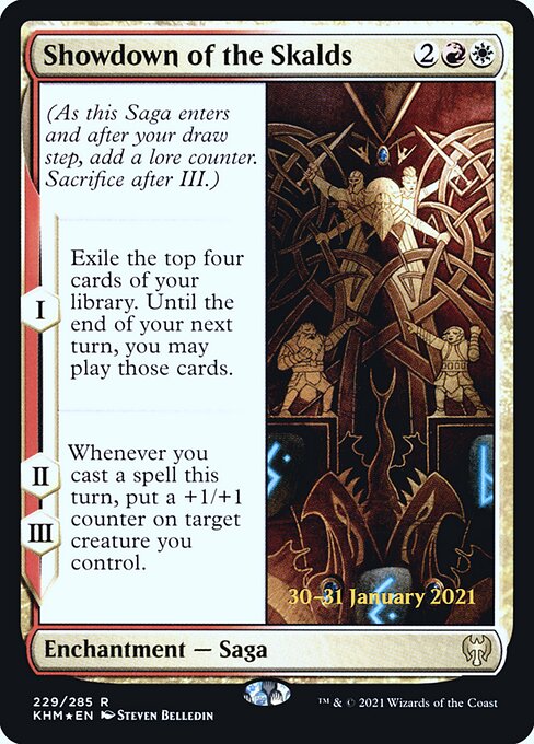 Showdown of the Skalds (229s) [Kaldheim Promos]