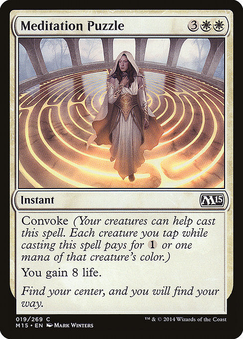 Meditation Puzzle (19) [Magic 2015]