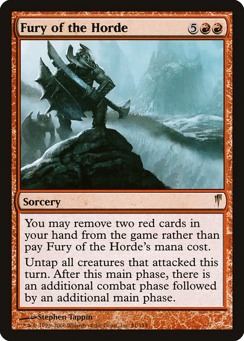 Fury of the Horde (81) [Coldsnap]