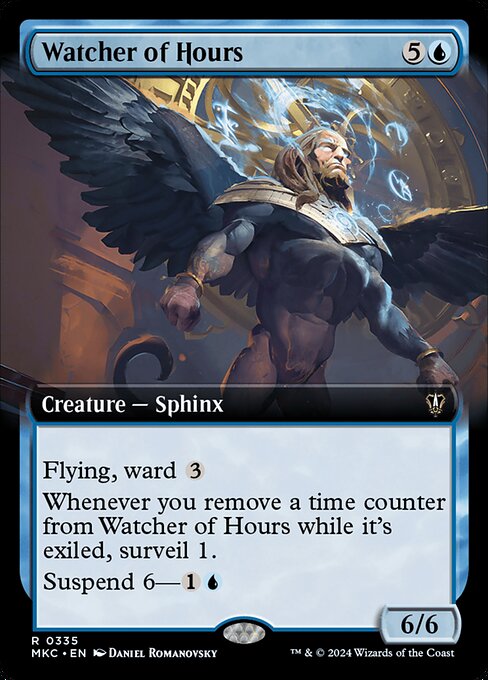 Watcher of Hours (335) [Murders at Karlov Manor Commander] [Extended Art]