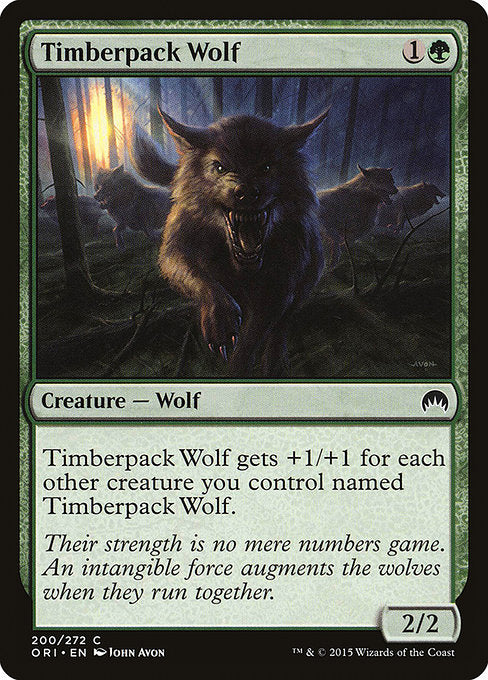 Timberpack Wolf (200) [Magic Origins]