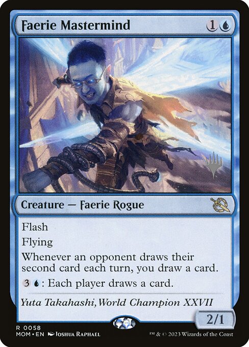Faerie Mastermind (58p) [March of the Machine Promos]