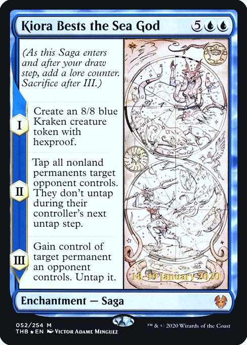Kiora Bests the Sea God (52s) [Theros Beyond Death Promos]