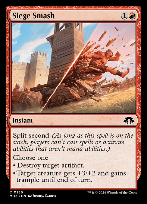 Siege Smash (136) [Modern Horizons 3]