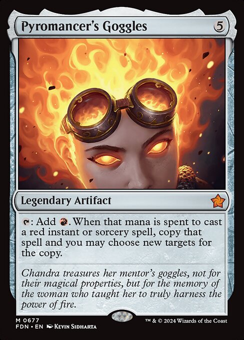 Pyromancer's Goggles (677) [Foundations]