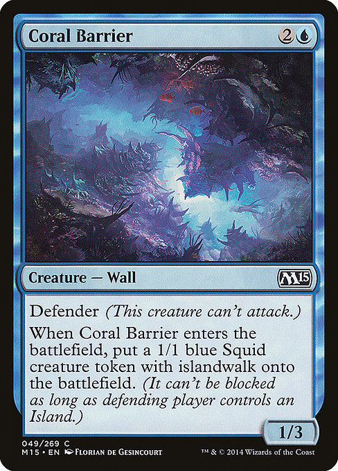 Coral Barrier (49) [Magic 2015]