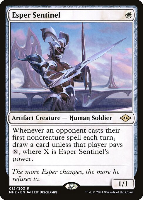 Esper Sentinel (12) [Modern Horizons 2]