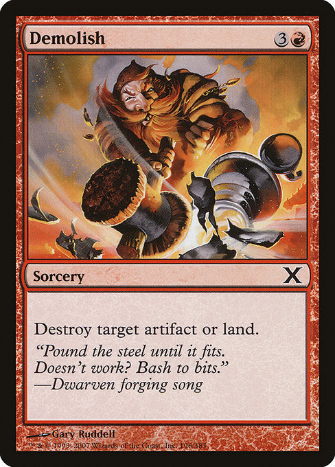 Demolish (196) [Tenth Edition]