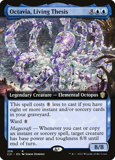 Octavia, Living Thesis (356) [Commander 2021] [Extended Art]