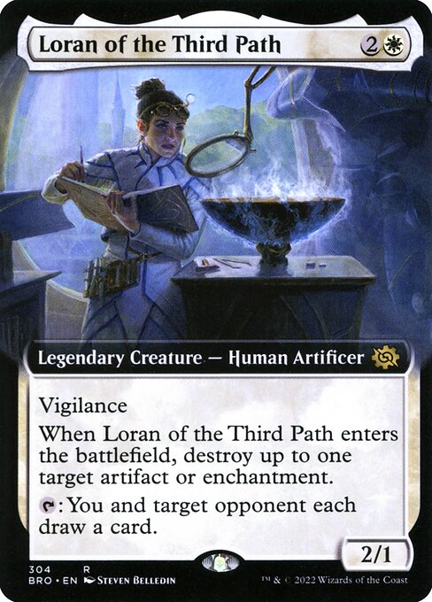 Loran of the Third Path (304) [The Brothers' War] [Extended Art]