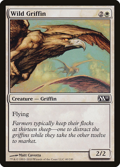 Wild Griffin (40) [Magic 2011]