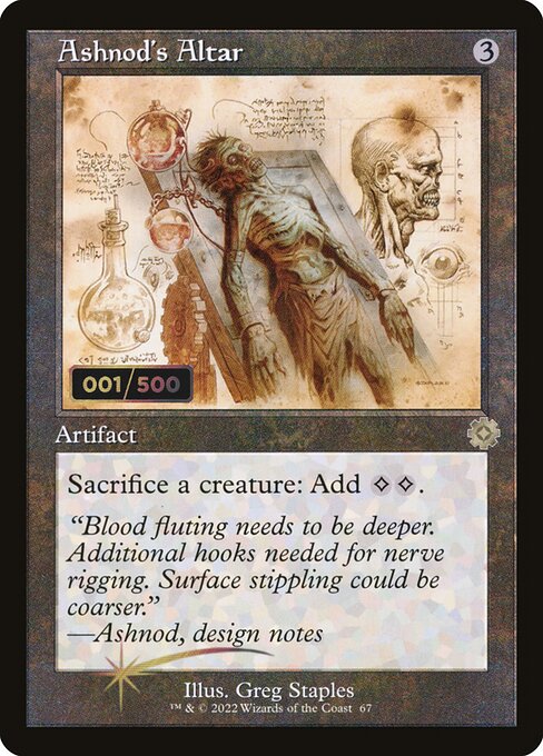 Ashnod's Altar (67z) [The Brothers' War Retro Artifacts]