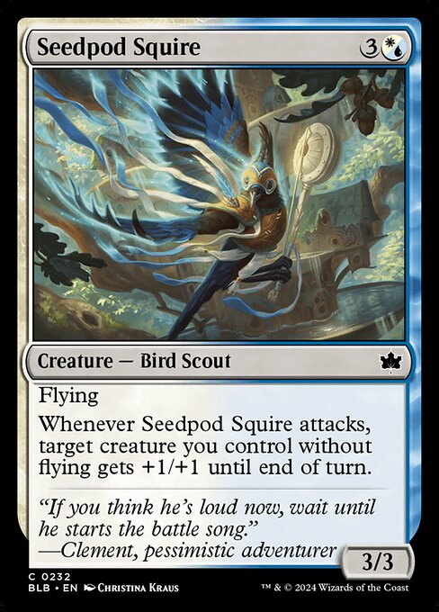 Seedpod Squire (232) [Bloomburrow]