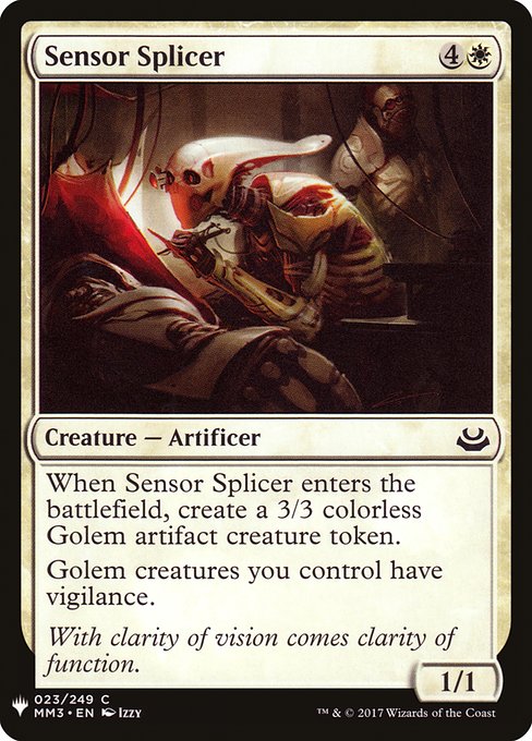 Sensor Splicer (MM3-23) [The List]