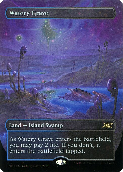 Watery Grave (529) [Unfinity] [Borderless]